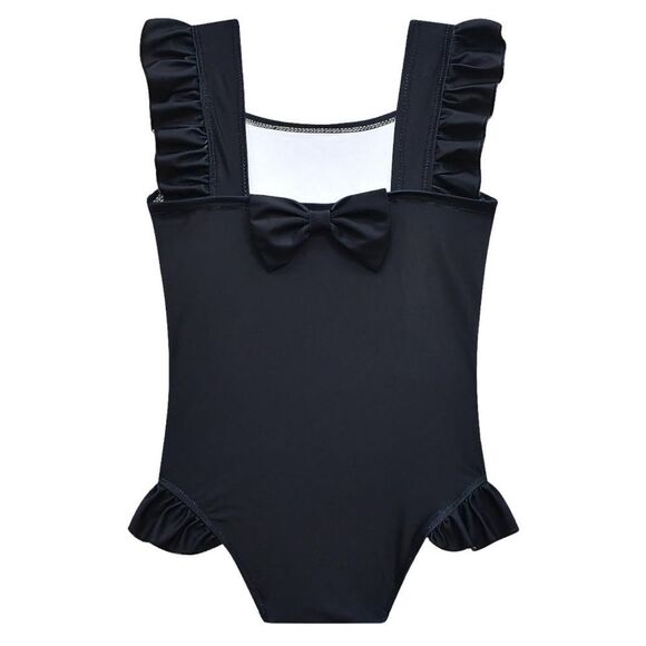 Girls Wednesday One Piece Bathing Suit - Picture 2 of 6